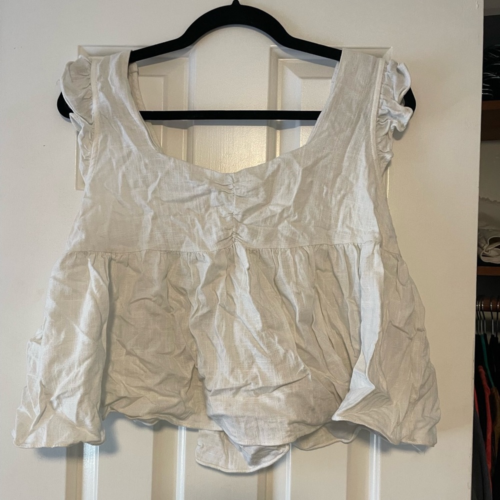 Lane 201 Boutique White Lace Top